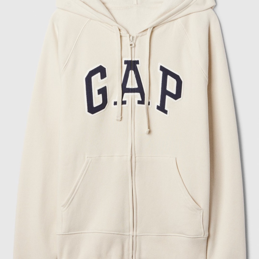 NWT GAP LOGO SWEATSHIRT COLOR TAN CHINO